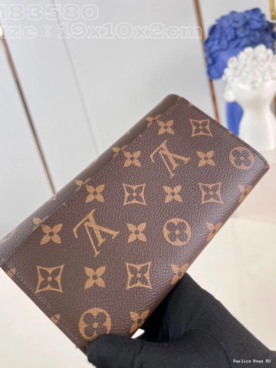 Affordable Vuitton Louis WALLET-19*10.5*2cm SARAH 0714